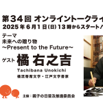 第34回ゲスト : 橘 右之吉さん 2025/6/1 第34回ゲスト : 橘 右之吉さん 2025/6/1